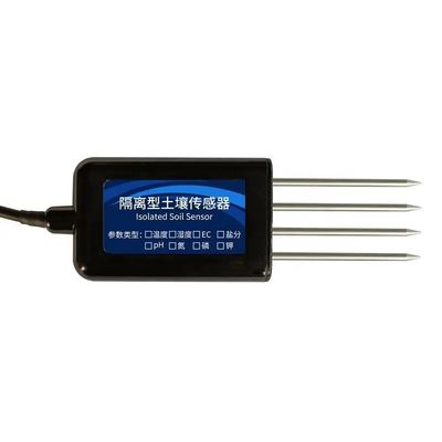 Moisture Range 0-100% 7 in 1 Multi-Depth Soil Sensor NPK Temperature EC Meter for Farm