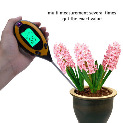 Home Garden Farm Soil Tester Plant Moisture Sensor Meter 4 in 1 Sunlight Temperature