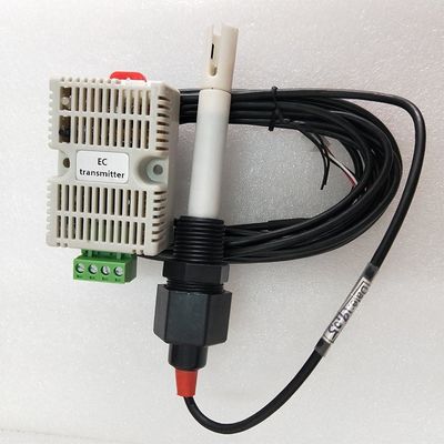 Hydroponics Aquaculture Water Monitoring EC Sensor 12V 24V Module 4-20ma RS485 Modbus