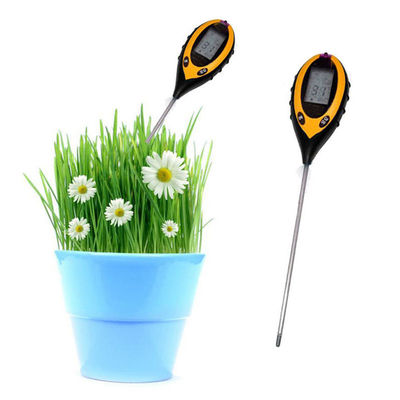 Moisture Gardening Water Soil Testing Machine 4 in 1 PH Meter with LCD Sensor Prob