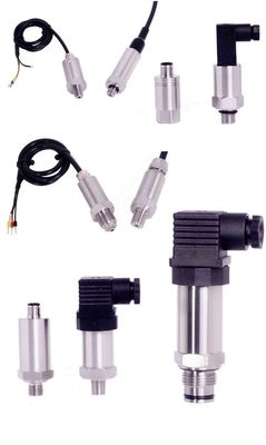Water Liquid Gas Steam Oil Air Pressure Sensor with 4-20mA Output and 1m Cable Length