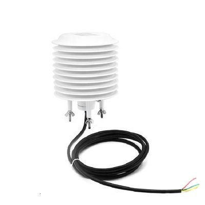 Outdoor 10 Plates Radiation Shield Air Temperature Humidity Sensor with RS485 Modbus