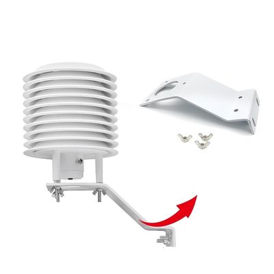 Outdoor 10 Plates Radiation Shield Air Temperature Humidity Sensor with RS485 Modbus