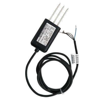 Irrigation Capacitive Soil Moisture Temperature Sensor Waterproof RS485 -30-70C IP68