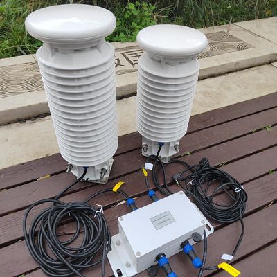 Compact BGT Automatic Weather Station for Temperature Humidity CO SO2 NO2 O3 PM2.5 PM10