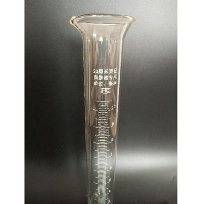 10mm Glass Rain Gauge for Meteorological Research in Temperature Range of -5C-45C