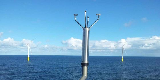 ±0.5m/s ≤10m/s Automatic Weather Station Ultrasonic Wind Speed Sensor 3D