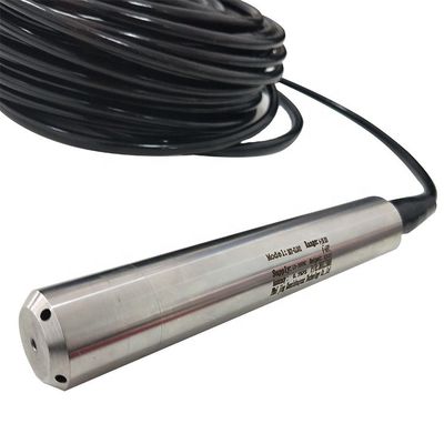 Water tank level gauge with 4-20mA/0-20mA/RS485/1-5V/0-5V output options and 5m cable