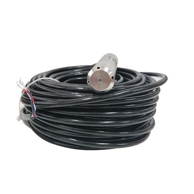 Water tank level gauge with 4-20mA/0-20mA/RS485/1-5V/0-5V output options and 5m cable