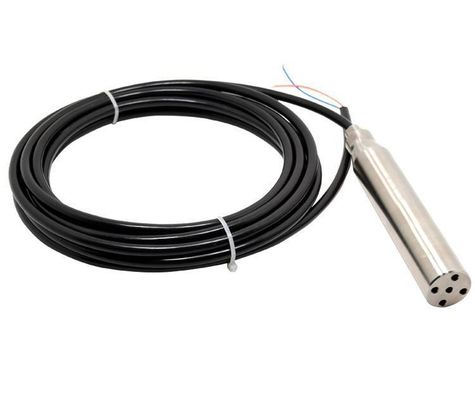 Water tank level gauge with 4-20mA/0-20mA/RS485/1-5V/0-5V output options and 5m cable