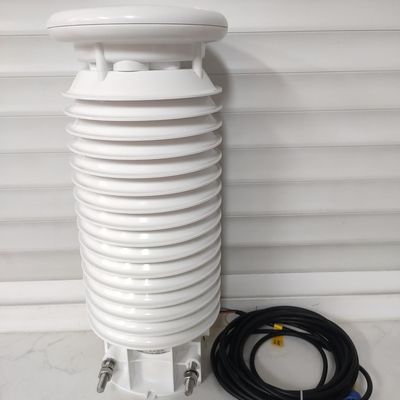 Temperature Humidity SO2 NO2 CO O3 PM2.5 PM10 Compact Weather Station with Design