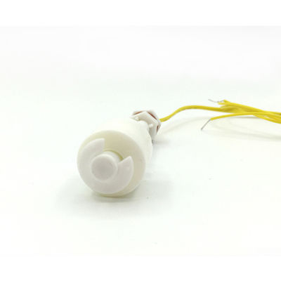 Max Contact Resistance 100MΩ Antiseptic Plastic Float Ball Liquid Level Switch with Cable