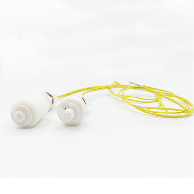 Max Contact Resistance 100MΩ Antiseptic Plastic Float Ball Liquid Level Switch with Cable