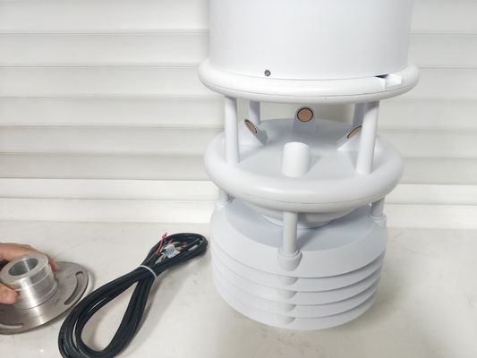 Accurate and Durable 7-Element Compact Outdoor Weather Station for Weather Monitoring
