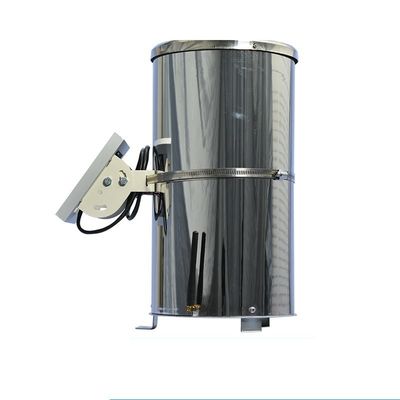 Weather Station and Rainfall Measurement 3.5kg Tipping Bucket Rain Gauge with Solar Panel Power Supply System
