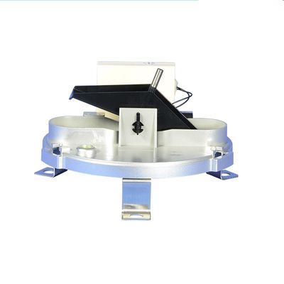 Plastic Material Rain Gauge with Measuring Range ≤4mm/min and Solar Panel Power Supply