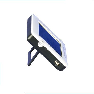 Plastic Material Rain Gauge with Measuring Range ≤4mm/min and Solar Panel Power Supply