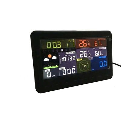 Wireless Wifi Automatic Weather Station with 868 MHz Frequency and Rain Volume Display