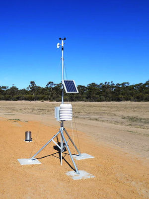 Meteorological Wireless Automatic Industrial Weather Station for Outdoor