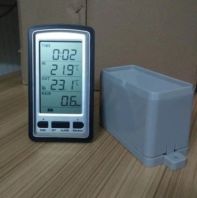 Digital Household Rain Gauge with Wireless Tipping-Bucket Design Battery Life 12 Months