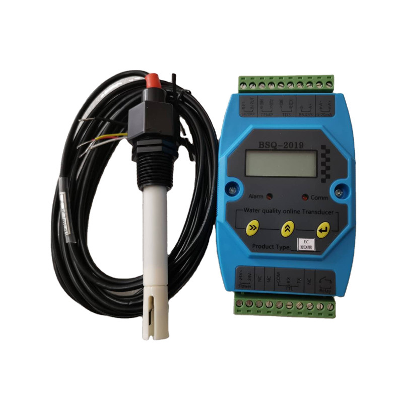 1/2 inch NPT Connection Water EC Conductivity Probe with RS485 Modbus ...