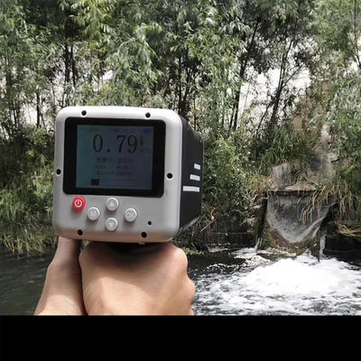 High Resolution Portable Handheld River Surface Radar Flow Speed Meter IP67 Protected