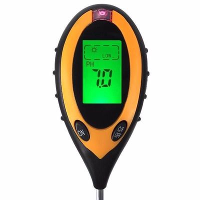 Moisture Gardening Water Soil Testing Machine 4 in 1 PH Meter with LCD Sensor Prob