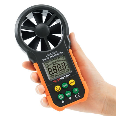 Popular Anemometer Digital Handheld Wind Speed Meter Tester with 1*9V 6F22 Battery